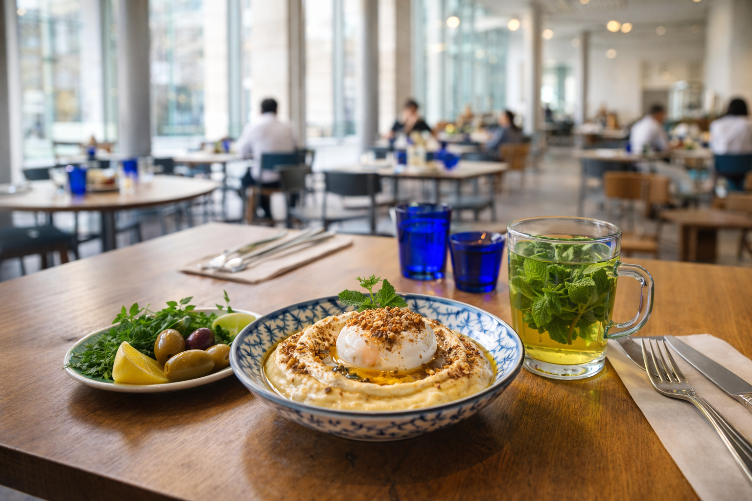 Neues Menu im Café B: Kulinarische Ästhetik im Herzen Frankfurts